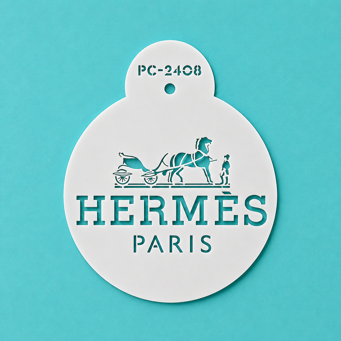 H Paris 4″ x 2.50 - Stencil