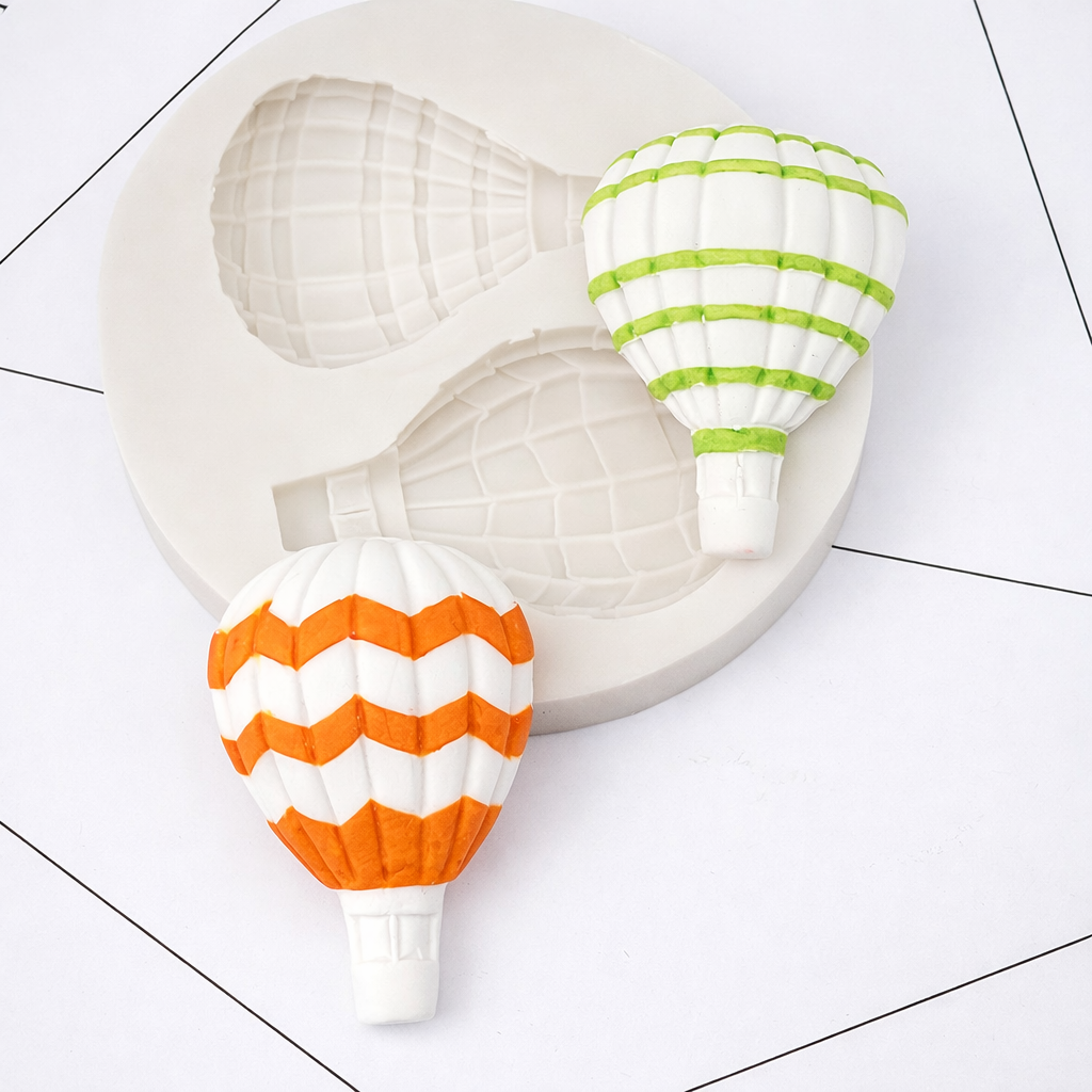 Hot Air Balloon Duo - Silicone Mold