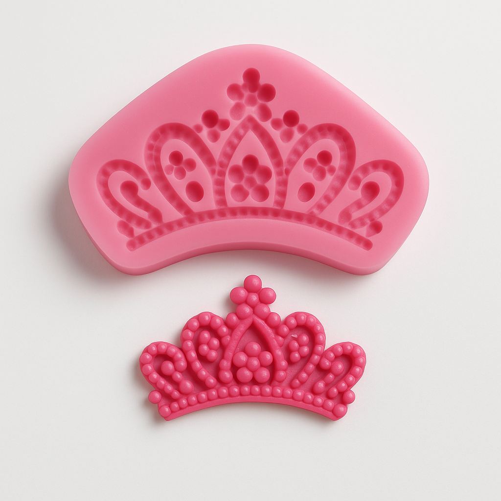 Jeweled Crown - Silicone Mold