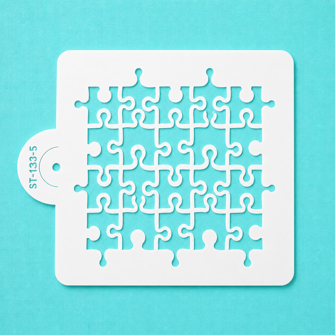 Jigsaw Puzzle Stencil
