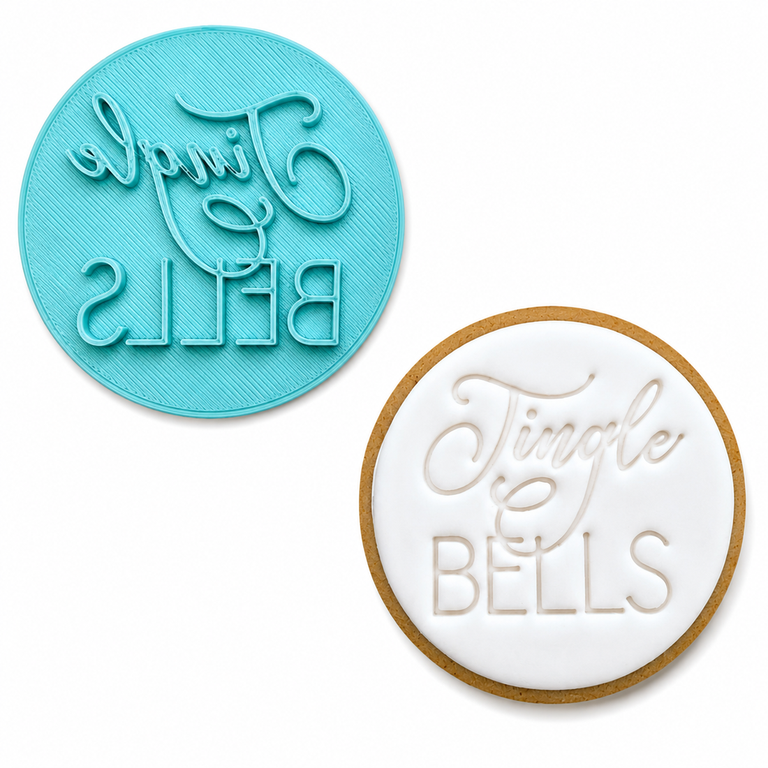 Jingle Bells - Fondant Embosser Stamp
