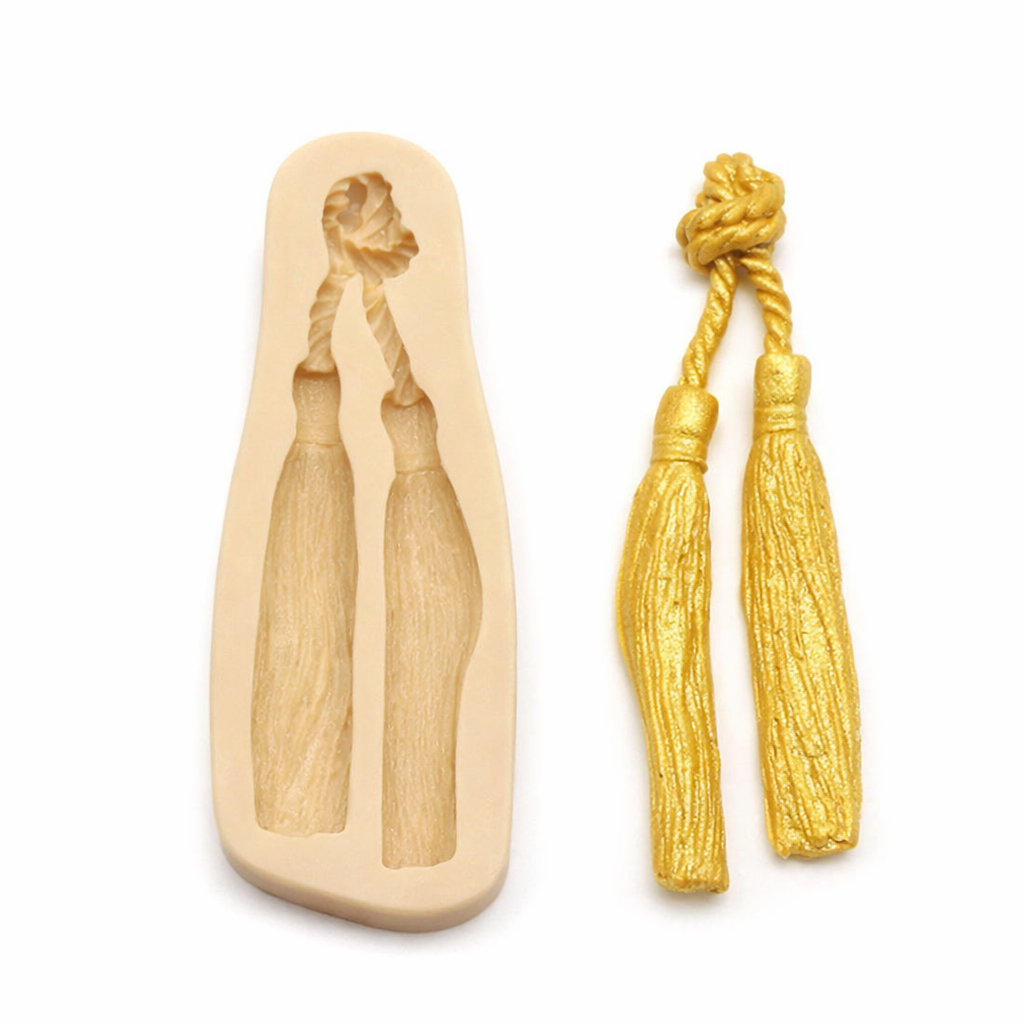 Large Tassel Drop - Silicone Mold