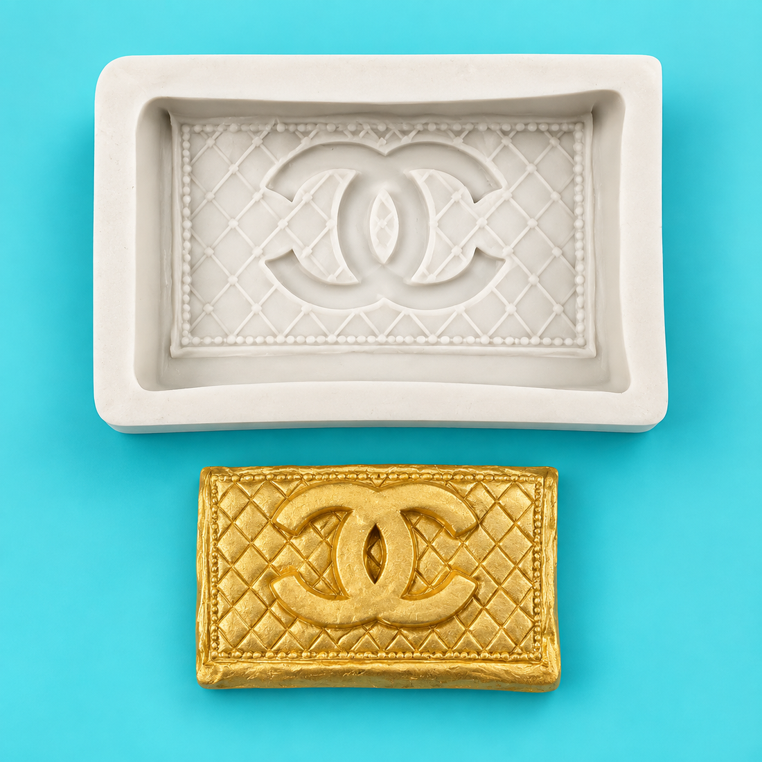 Fashion Flap Bag Silicone Mold