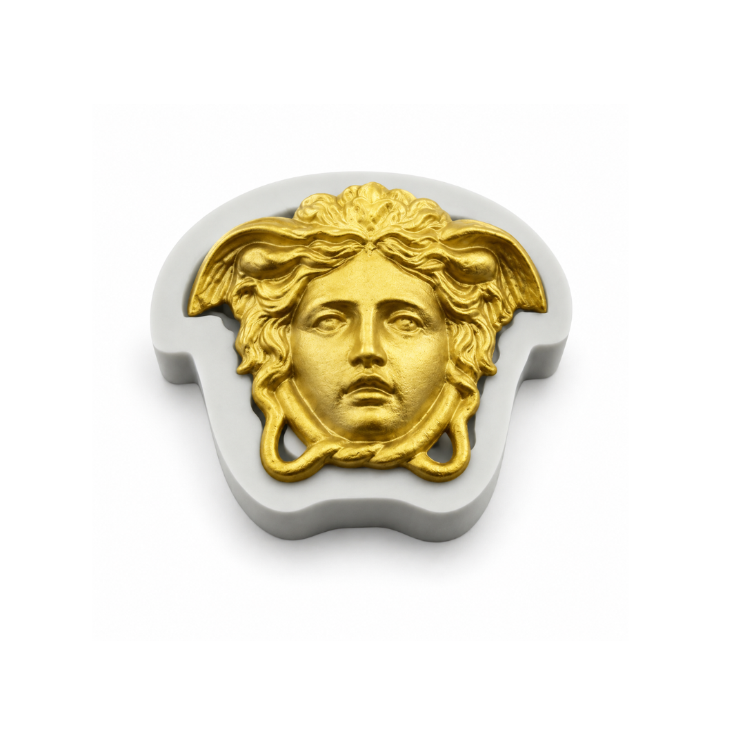 Large Medusa Head Silicone Mold