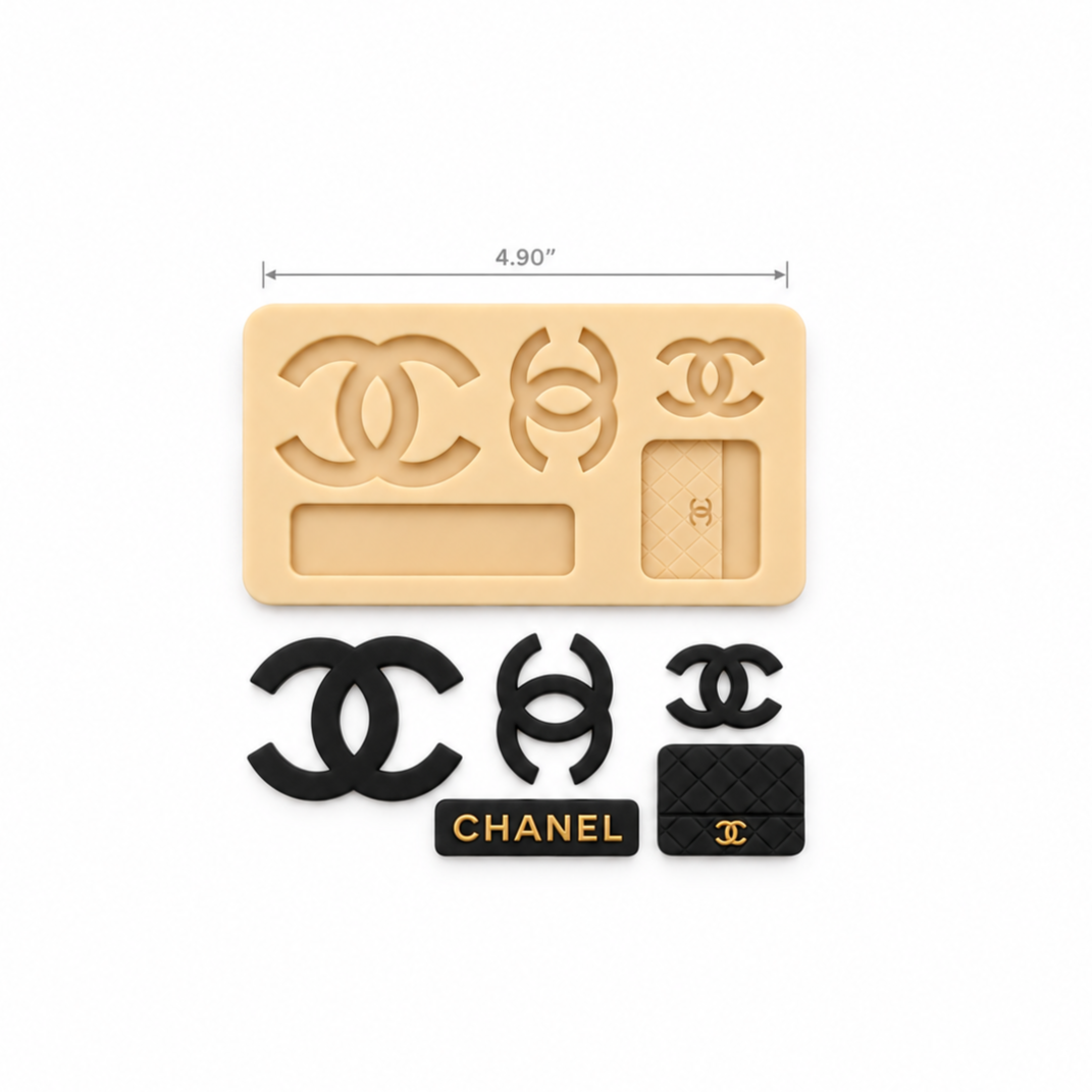 Luxury_Logo_Fondant_Silicone_Mold