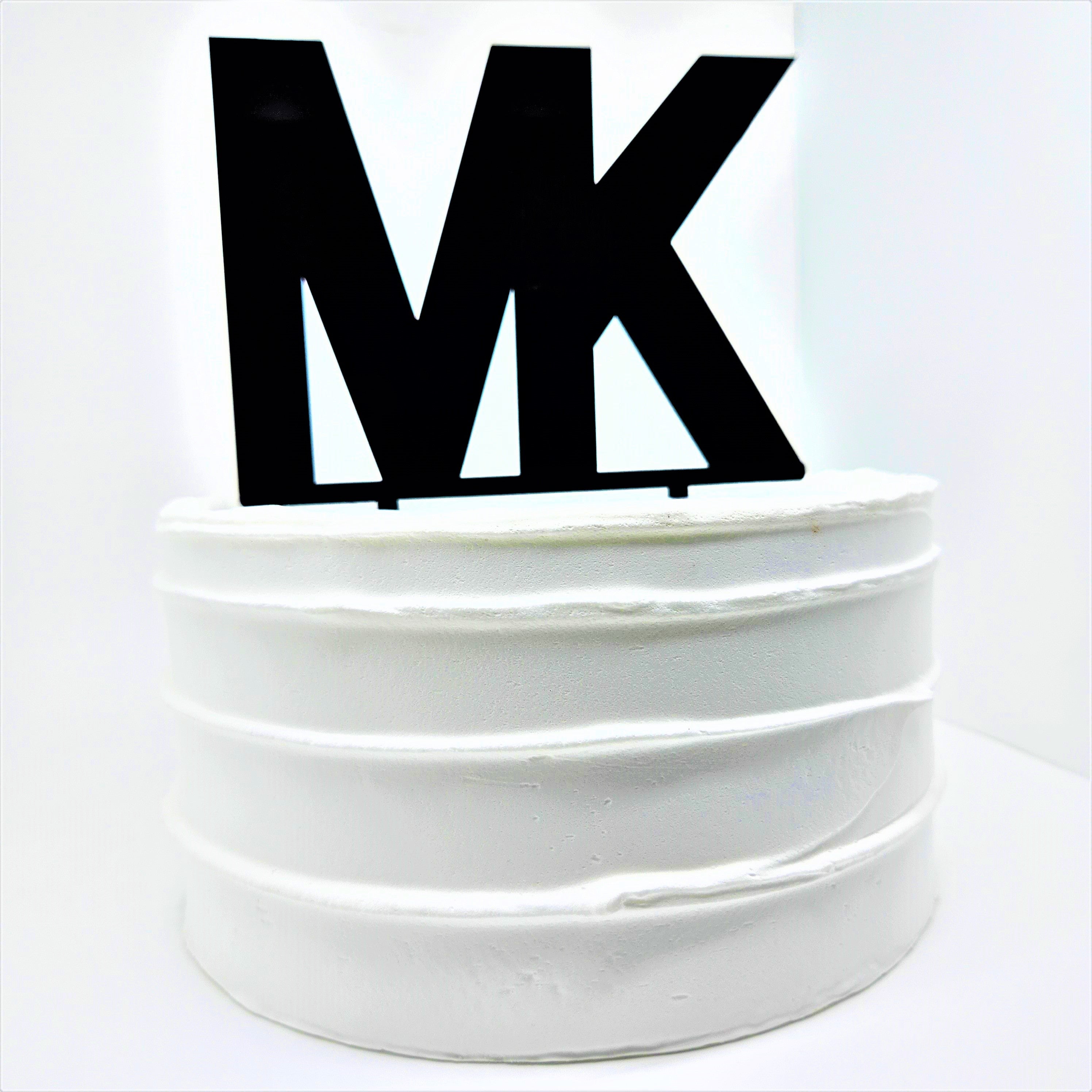 MK Cake Topper