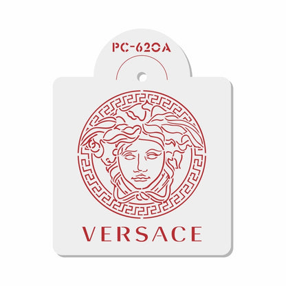 Medusa Versace Stencil