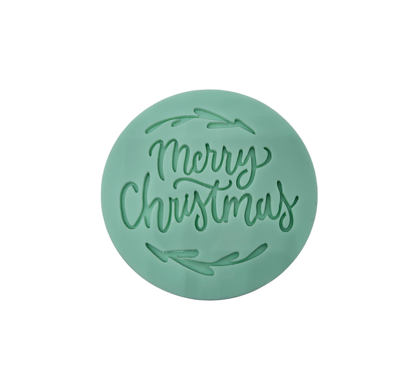 Merry Christmas Debosser Stamp
