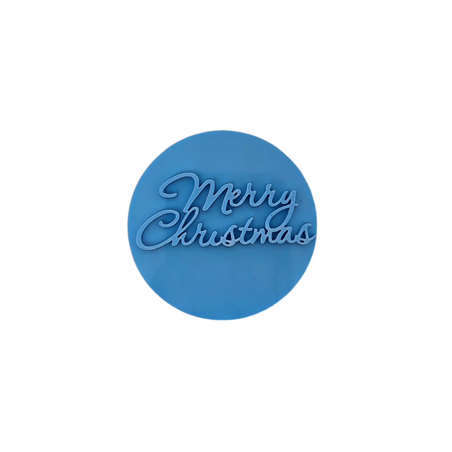 Merry Christmas Embosser Stamp
