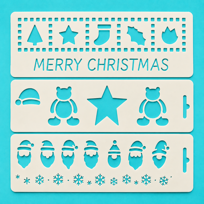 Merry Christmas - Stencils