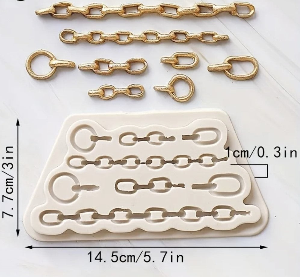 Metal Chains - Silicone Mold