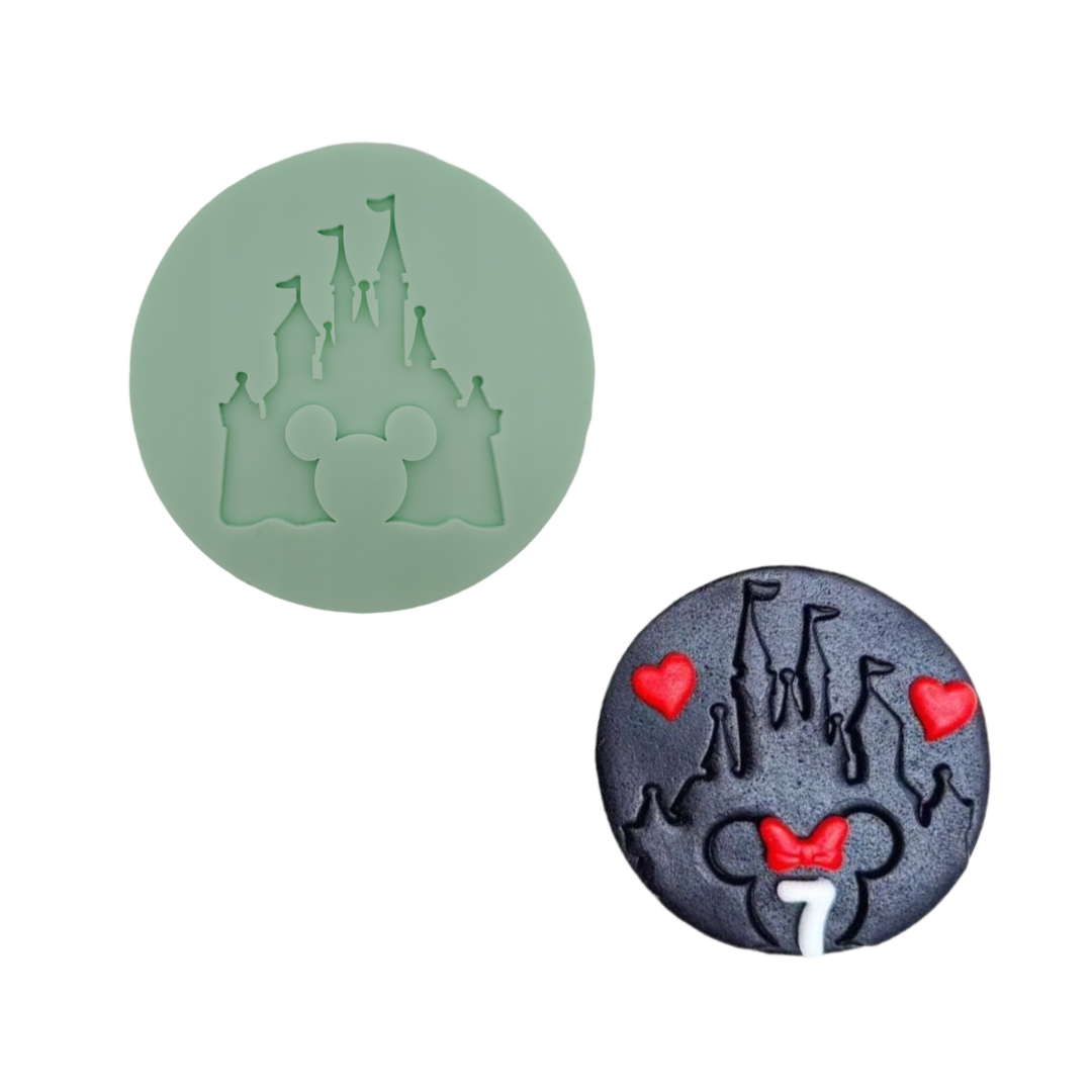 Mickey Mouse Castle - Debosser Stamp