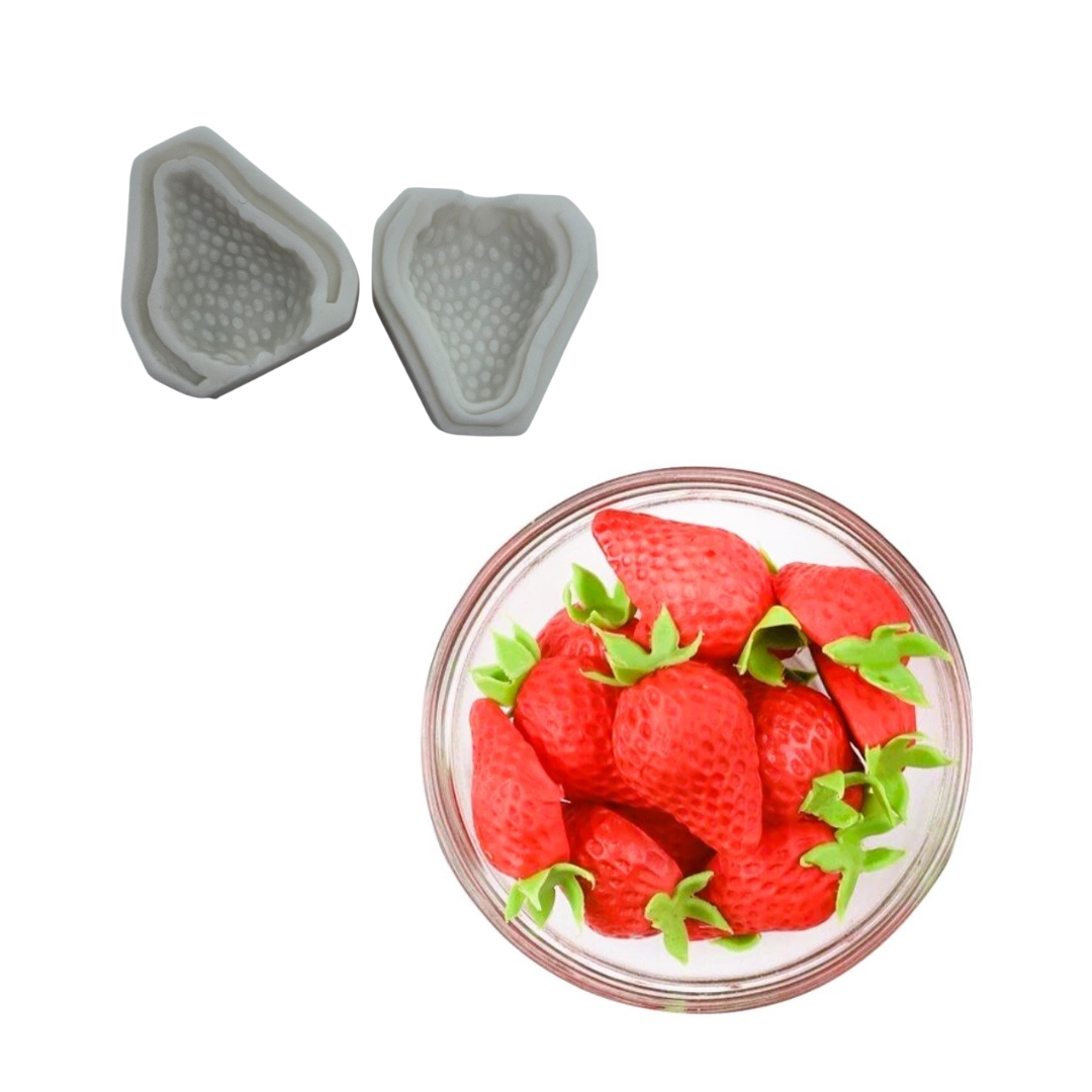 Mini Strawberry - Silicone Mold 2-Pc. Set