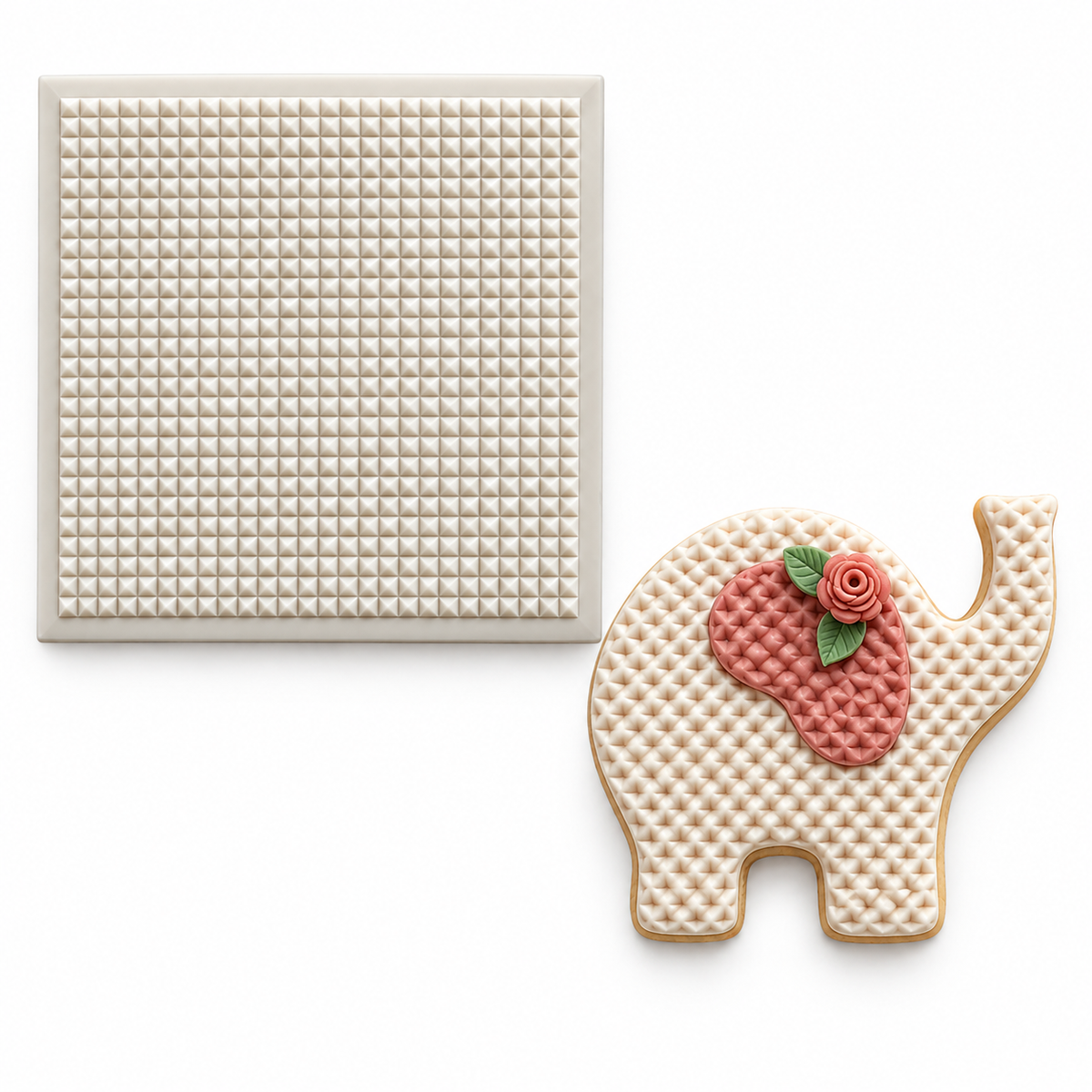 Mini Waffle - Impression Silicone Mat