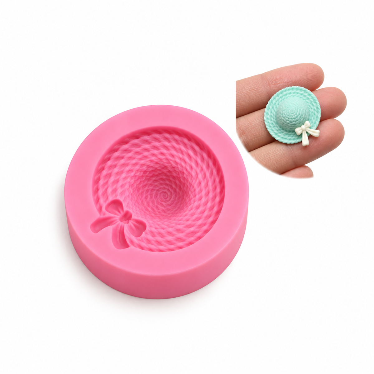 Mini Spring Straw Hat - Silicone Mold