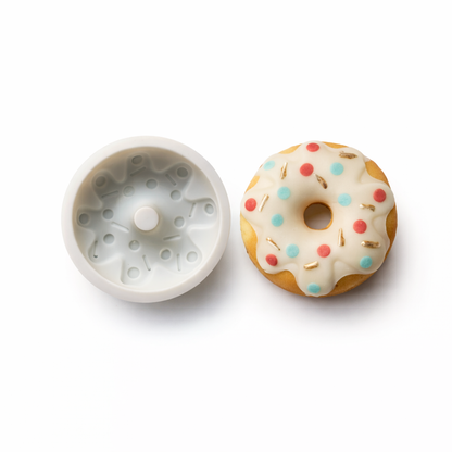Mini Sprinkles Donut - Silicone Mold