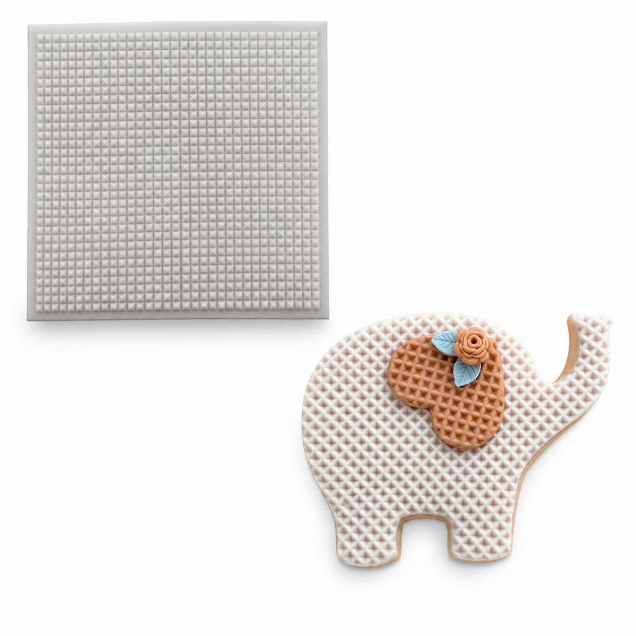 Mini Waffle - Impression Silicone Mat