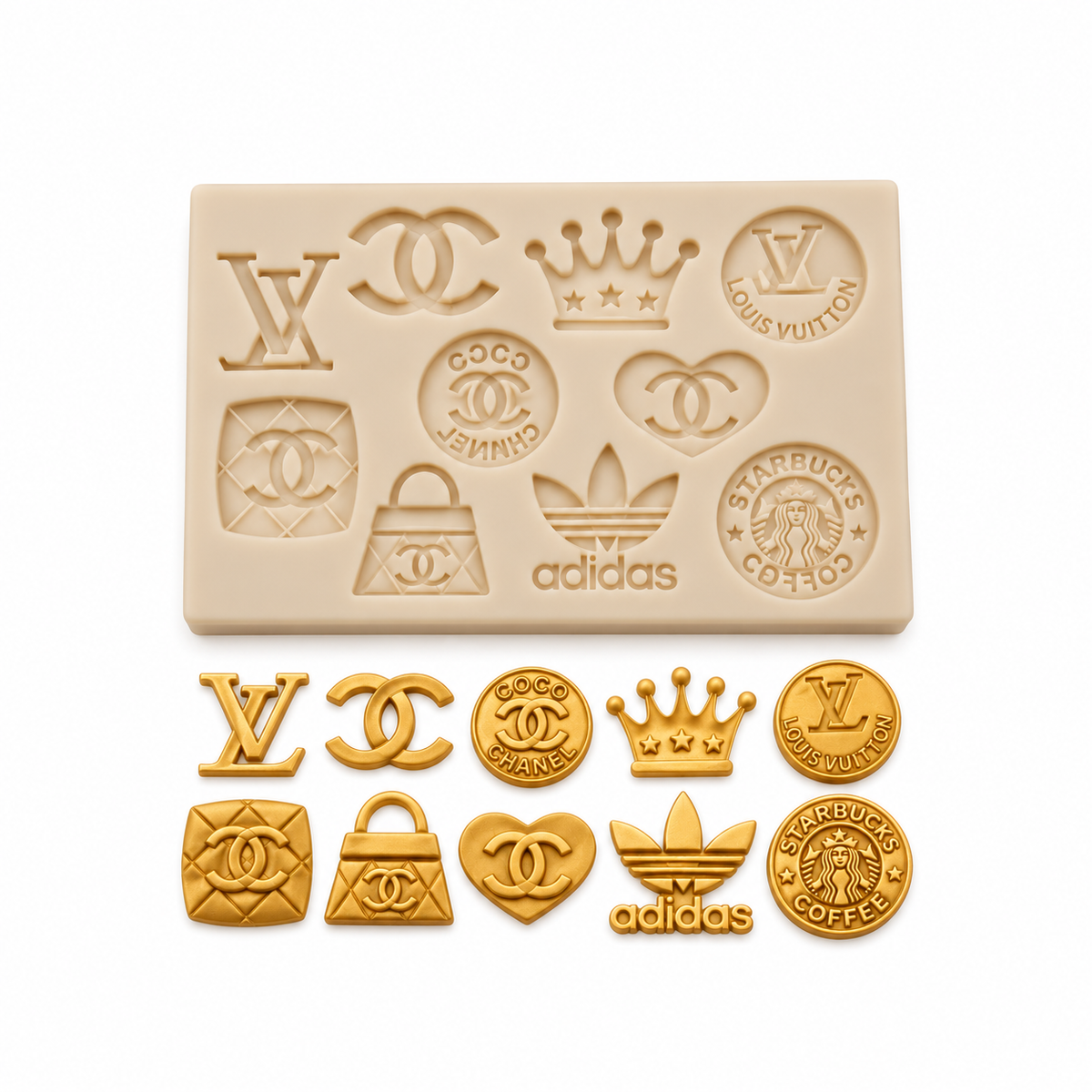 Multilogo_Designer_Inspired_Silicone_Mold