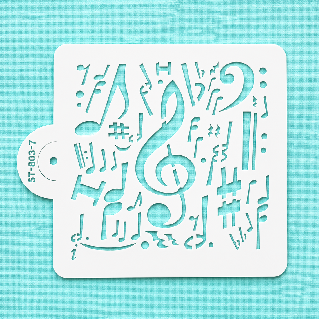 Music Notes - Stencil