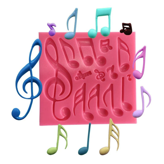 Musical Notes - Silicone Mold