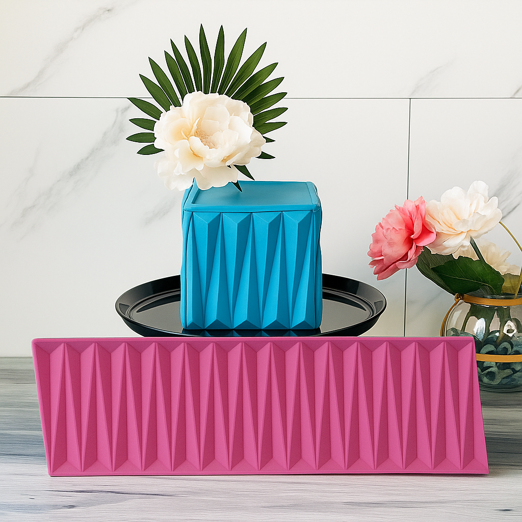 Origami Geometric - Large Silicone Mold