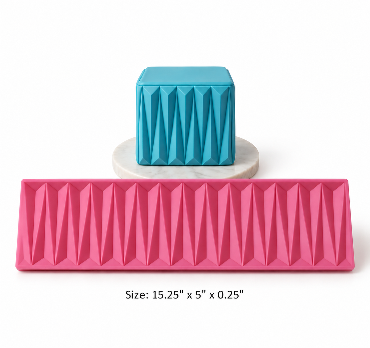 Origami Geometric - Large Silicone Mold
