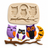 Owl Family - Silicone Mold