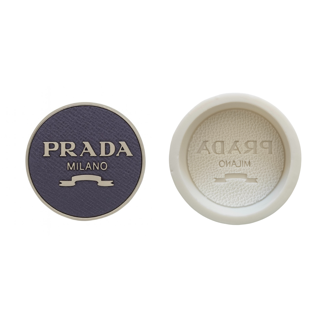 P Milano Round Medal Silicone Mold