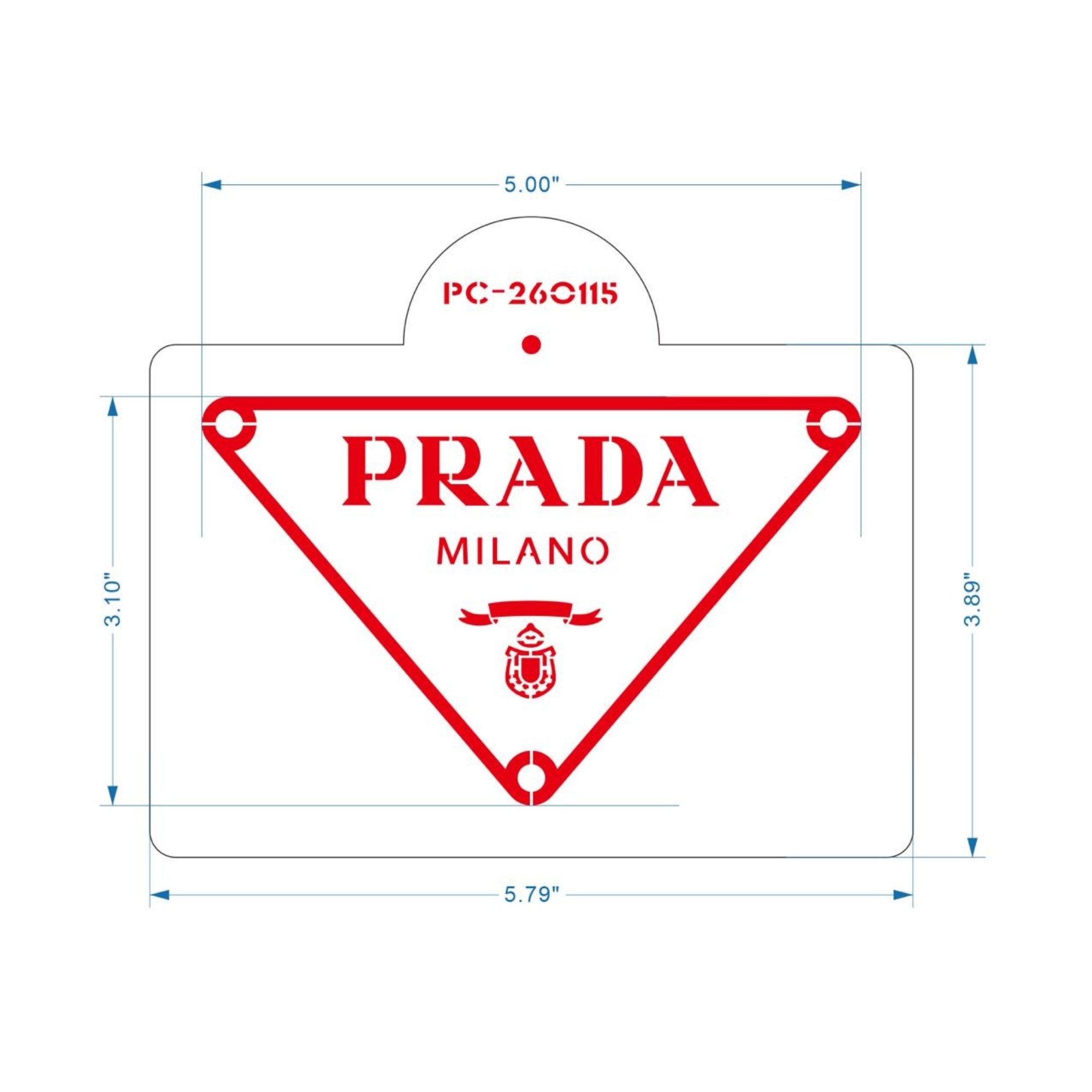 P Milano Triangle – Stencil