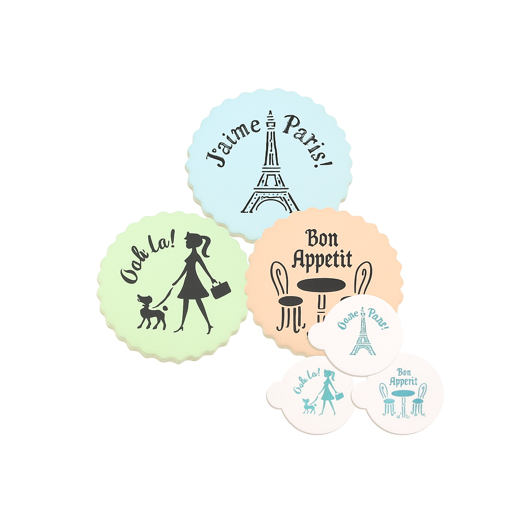 Paris Theme - Stencil 3-Pc. Set