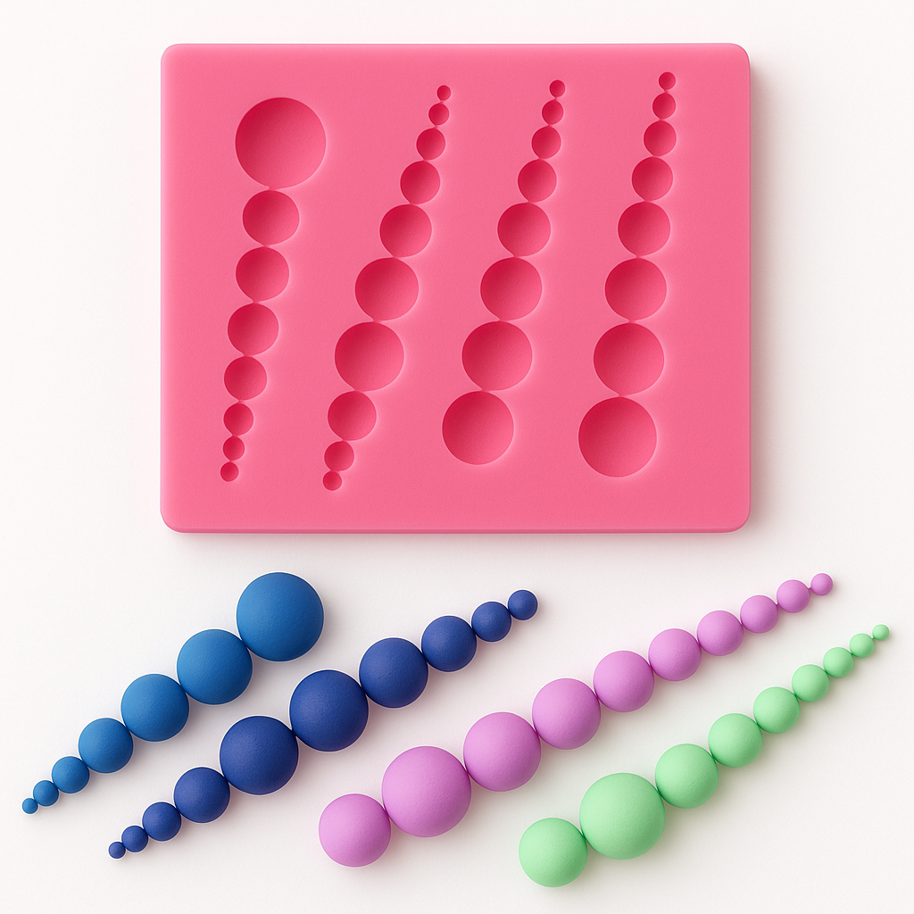 Pearl Drops - Silicone Mold
