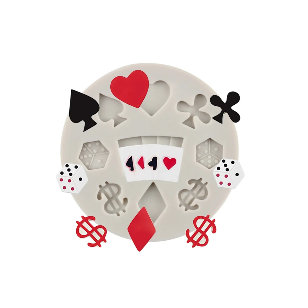 Poker Dice - Silicone Mold