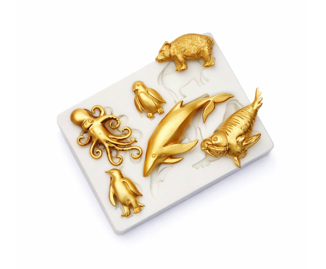 Polar &amp; Sea Animals - Silicone Mold