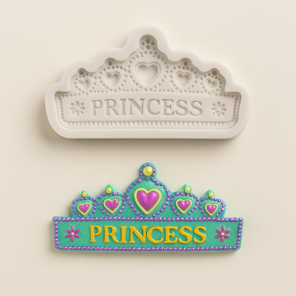 Princess Tiara - Silicone Mold