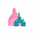 Princess Castle Keychain Silicone Mold
