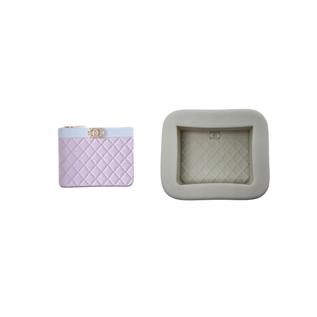 Quilted Clutch Bag - Silicone Mold