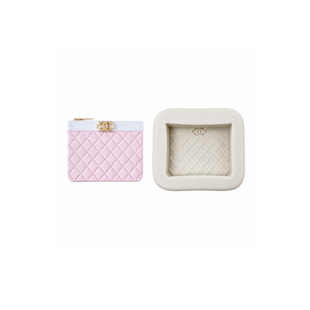 Quilted Clutch Bag - Silicone Mold