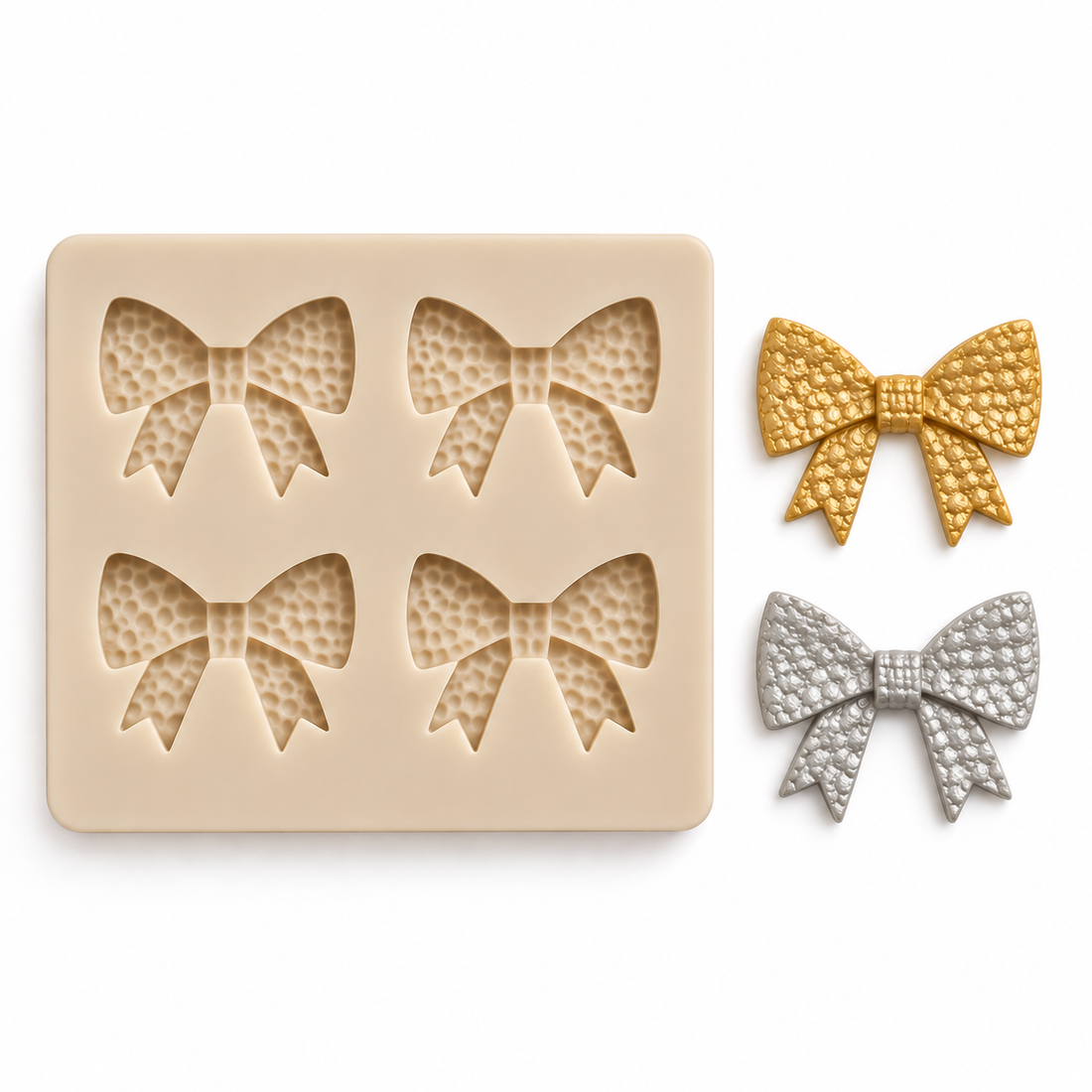 Rhinestone Bow Silicone Mold