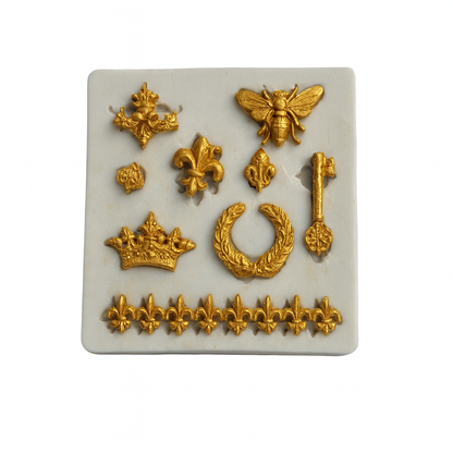 Royal Fluer De Lis - Silicone Mold