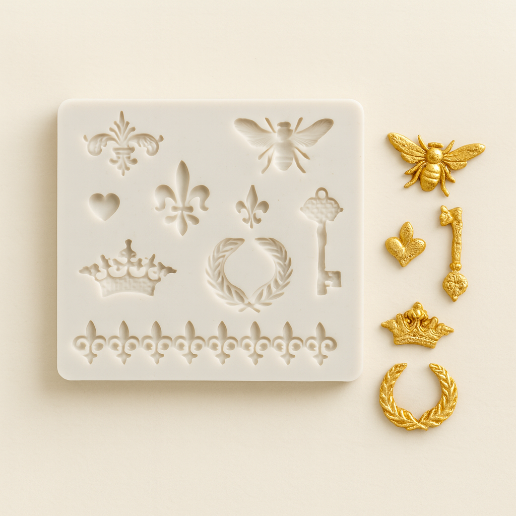 Royal Fluer De Lis - Silicone Mold