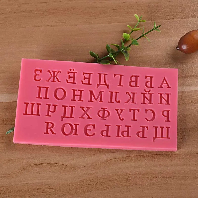 Russian Alphabet – Silicone Mold