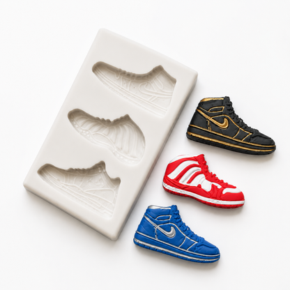 Sneaker Shoes Trio - Silicone Mold