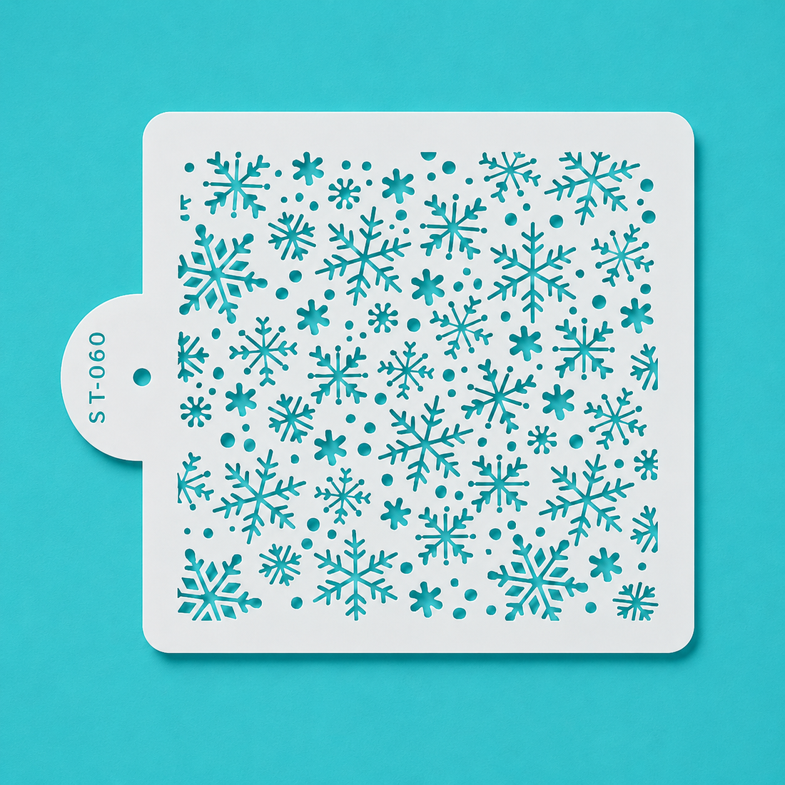 Snowflake Flurry Stencil
