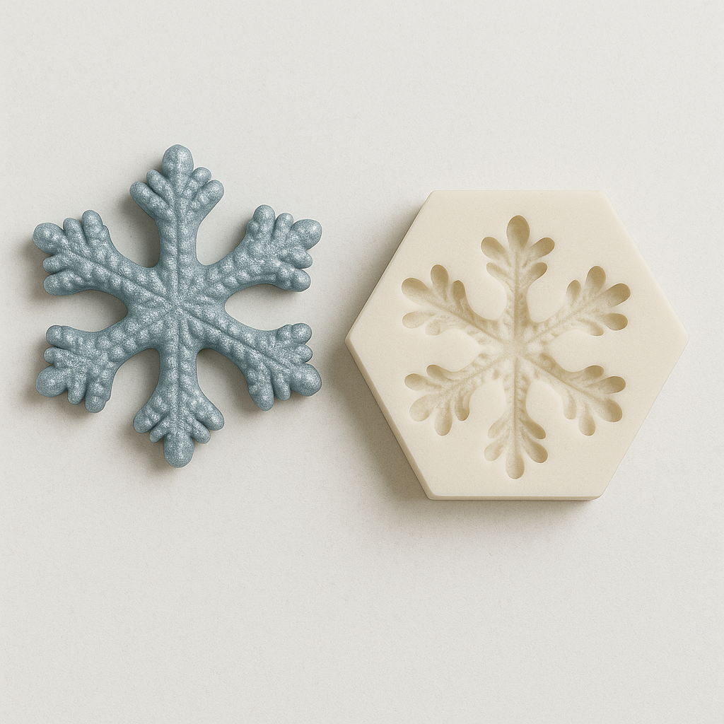 Snowflake Winter - Silicone Mold