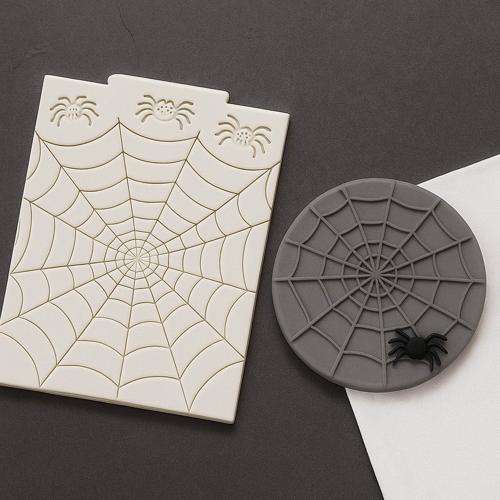 Spiders &amp; Web - Impression Silicone Mat