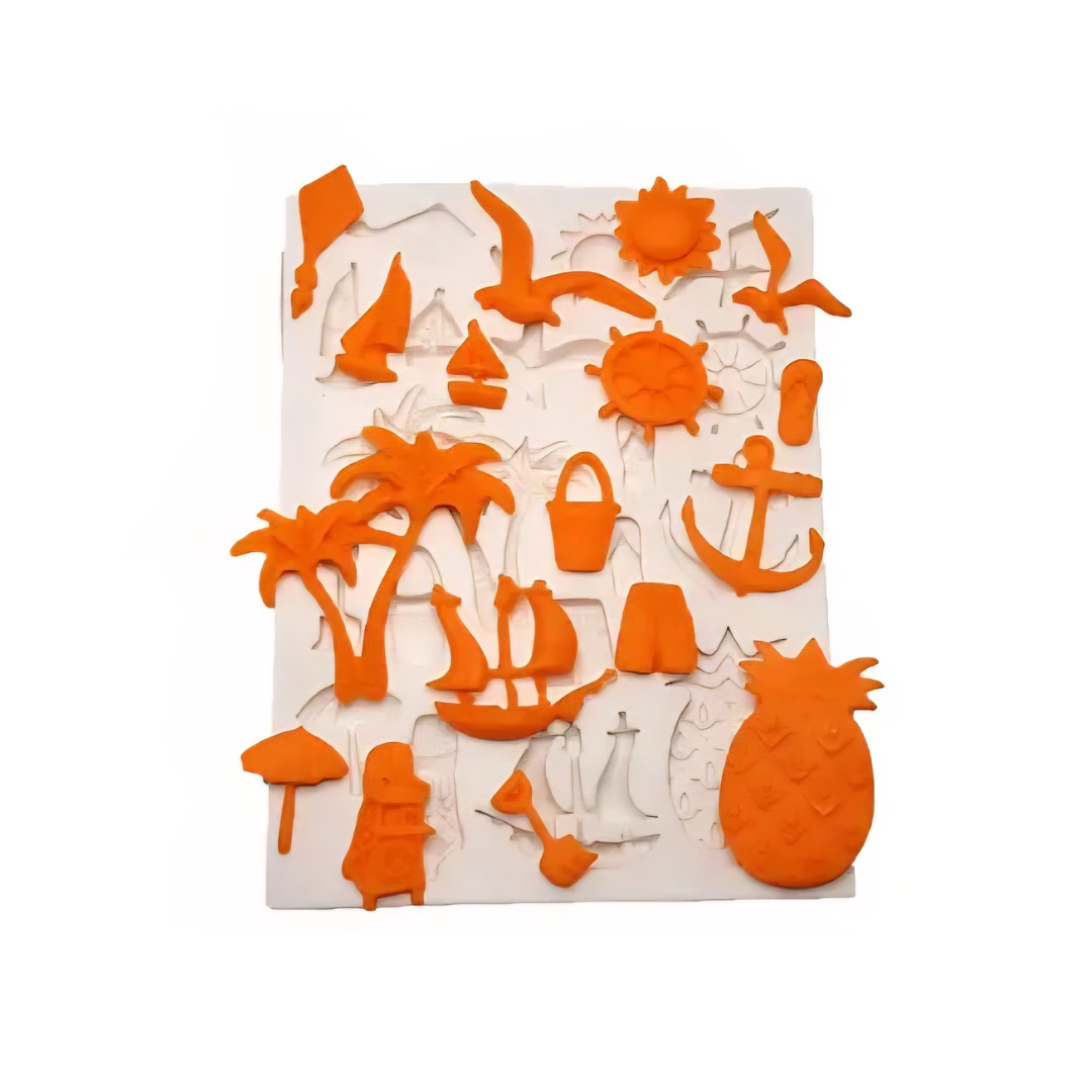Summer Beach - Silicone Mold
