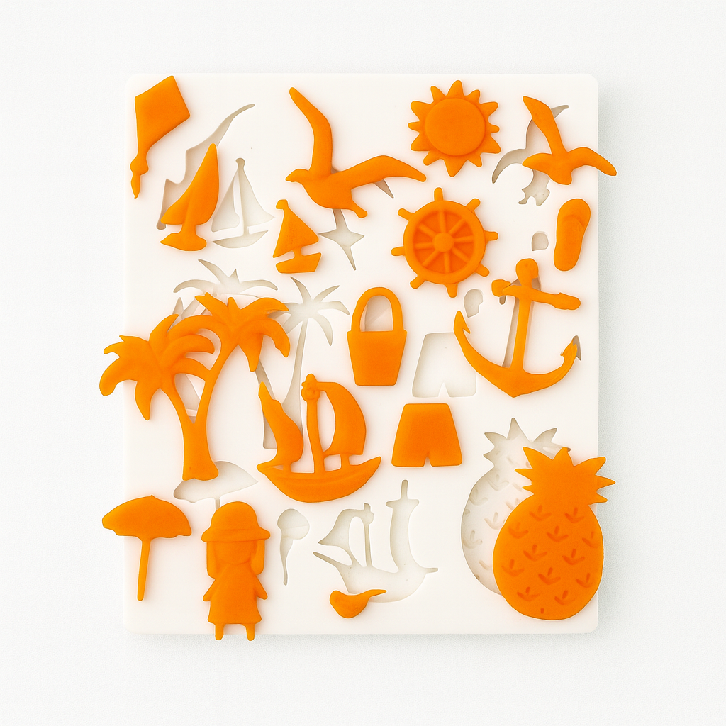 Summer Beach Silicone Mold
