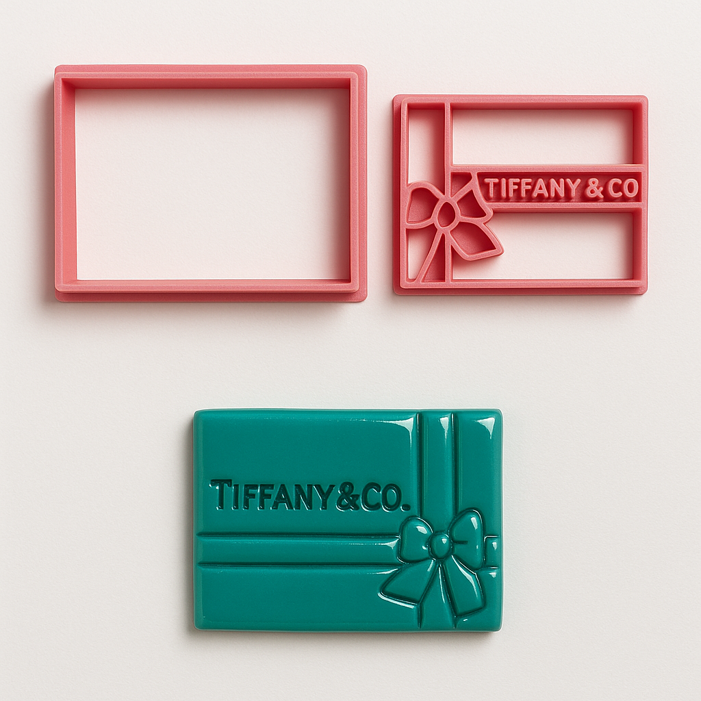T & Co Gift Box - Cookie Cutter Stamp 2-Pc. Set