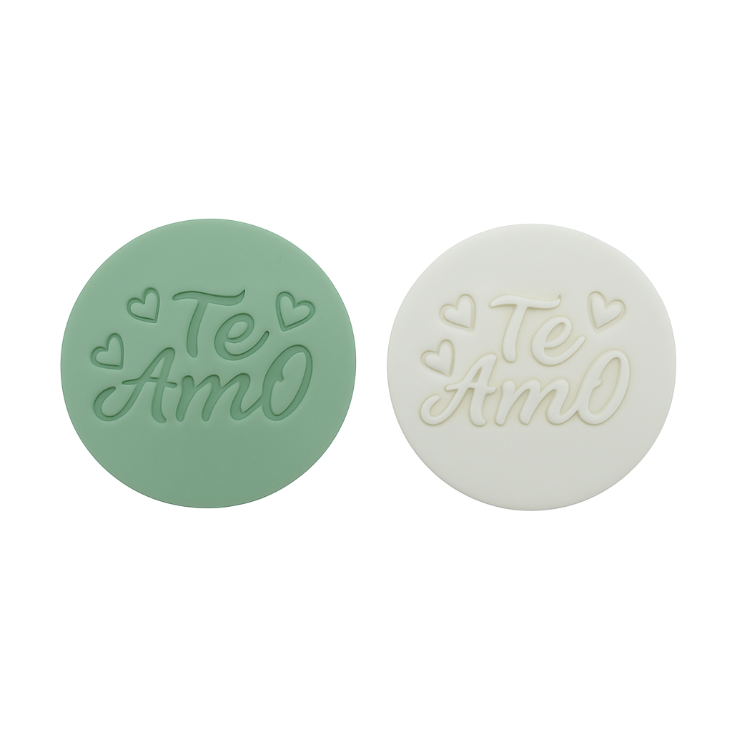 Te Amo - Fondant Debosser Stamp
