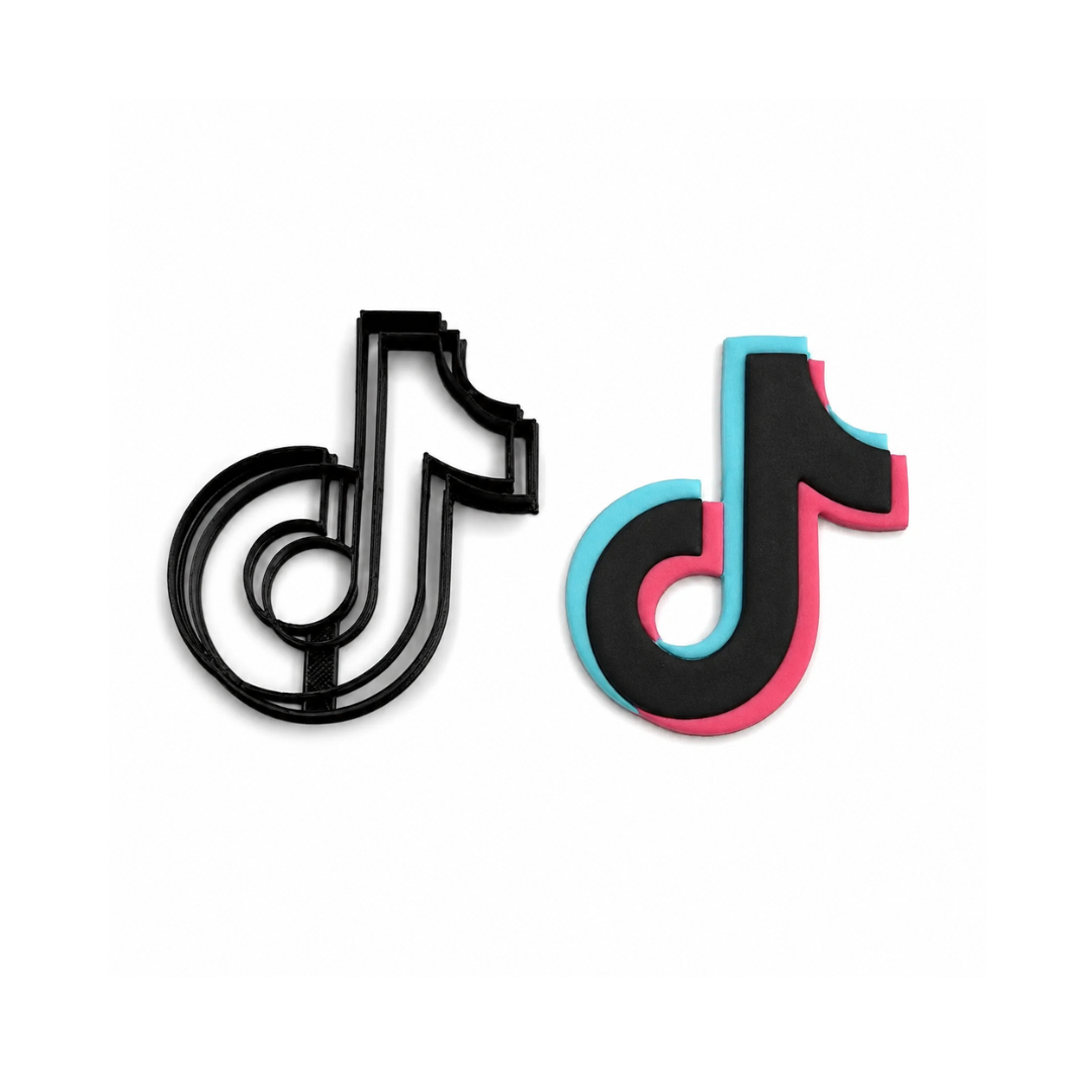 Tik Tok - Large Cookie Cutter